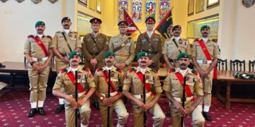 پاکستان ملٹری اکیڈمی کی ٹیم کی بین الاقوامی فوجی مقابلے میں شاندار کامیابی