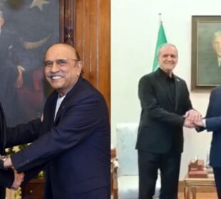 ایرانی صدر مسعود پزشکیان کی پاکستانی قیادت سے اہم ملاقاتیں، دوطرفہ تعاون بڑھانے پر اتفاق 4 ایرانی صدر مسعود پزشکیان کی پاکستانی قیادت سے اہم ملاقاتیں، دوطرفہ تعاون بڑھانے پر اتفاق