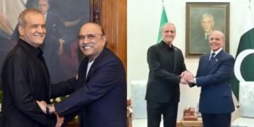 ایرانی صدر مسعود پزشکیان کی پاکستانی قیادت سے اہم ملاقاتیں، دوطرفہ تعاون بڑھانے پر اتفاق