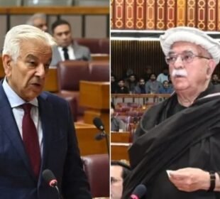 محمود خان اچکزئی کی موجودگی پر خواجہ آصف کا انوکھا تبصرہ