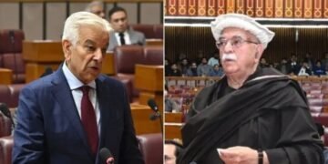 محمود خان اچکزئی کی موجودگی پر خواجہ آصف کا انوکھا تبصرہ