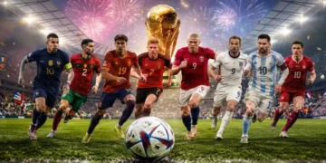 فیفا ورلڈ کپ 2026: کوارٹر فائنل لائن اپ مکمل، ٹائٹل کی دوڑ میں صرف 8 ٹیمیں باقی 28 فیفا ورلڈ کپ 2026: کوارٹر فائنل لائن اپ مکمل، ٹائٹل کی دوڑ میں صرف 8 ٹیمیں باقی