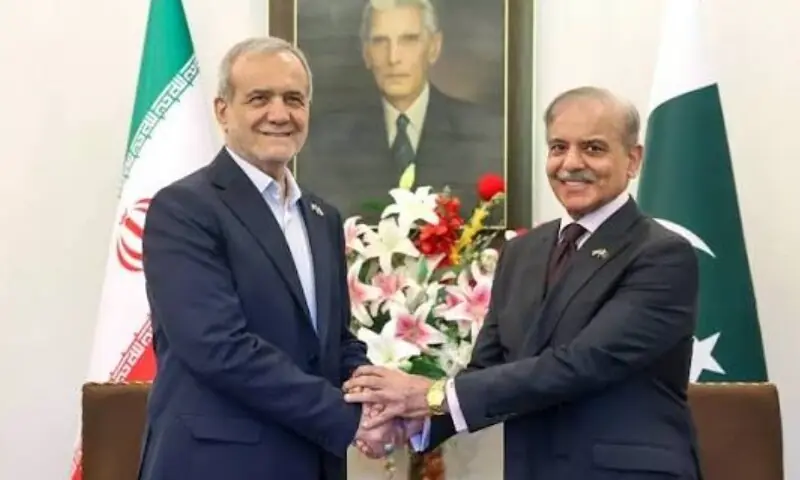 وزیراعظم شہباز شریف کا ایرانی صدر سے رابطہ، خطے میں امن و استحکام پر زور
