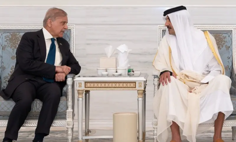 شہباز شریف اور امیر قطر کی ملاقات، بڑا پیغام سامنے آگیا 1 شہباز شریف اور امیر قطر کی ملاقات، بڑا پیغام سامنے آگیا