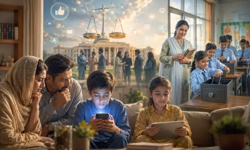 پاکستان میں بچوں کے سوشل میڈیا پر پابندی کی تیاری؟ اہم تجویز سامنے آگئی 1 پاکستان میں بچوں کے سوشل میڈیا پر پابندی کی تیاری؟ اہم تجویز سامنے آگئی