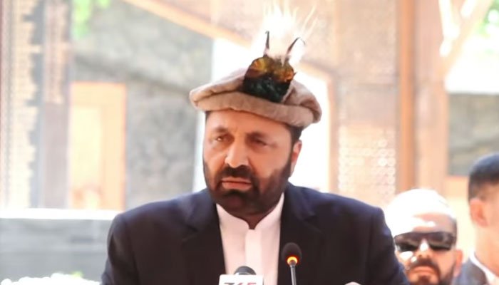 امجد حسین ایڈووکیٹ نے وزیراعلیٰ گلگت بلتستان کے عہدے کا حلف اٹھا لیا