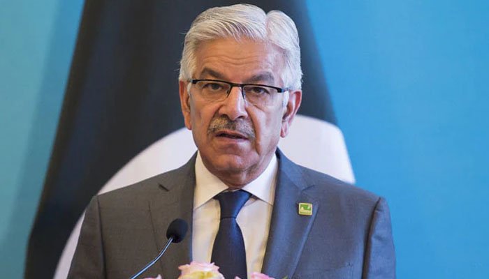 "کشمیر پر بڑا بیان، خواجہ آصف نے مخالفین کو کھلا چیلنج دے دیا" 1 "کشمیر پر بڑا بیان، خواجہ آصف نے مخالفین کو کھلا چیلنج دے دیا"