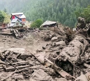 وادی نیلم اور کاغان میں سیلابی صورتحال، کلاؤڈ برسٹ سے پل، مکانات اور انفرااسٹرکچر متاثر