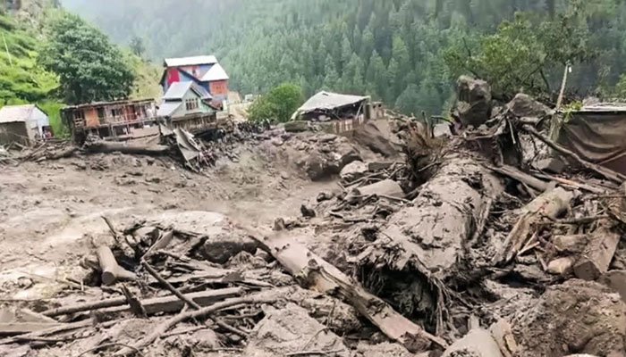 وادی نیلم اور کاغان میں سیلابی صورتحال، کلاؤڈ برسٹ سے پل، مکانات اور انفرااسٹرکچر متاثر 1 وادی نیلم اور کاغان میں سیلابی صورتحال، کلاؤڈ برسٹ سے پل، مکانات اور انفرااسٹرکچر متاثر