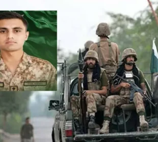ہنگو میں سکیورٹی آپریشن، 7 دہشت گرد ہلاک، کیپٹن حمزہ اکرم شہید