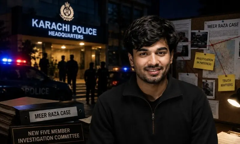 میر رضا علی کیس: پولیس نے نئی پانچ رکنی تحقیقاتی کمیٹی تشکیل دے دی 1 میر رضا علی کیس: پولیس نے نئی پانچ رکنی تحقیقاتی کمیٹی تشکیل دے دی