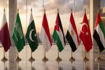 غزہ امن منصوبے پر عملدرآمد میں رکاوٹ، 8 مسلم ممالک کی اسرائیل پر کڑی تنقید