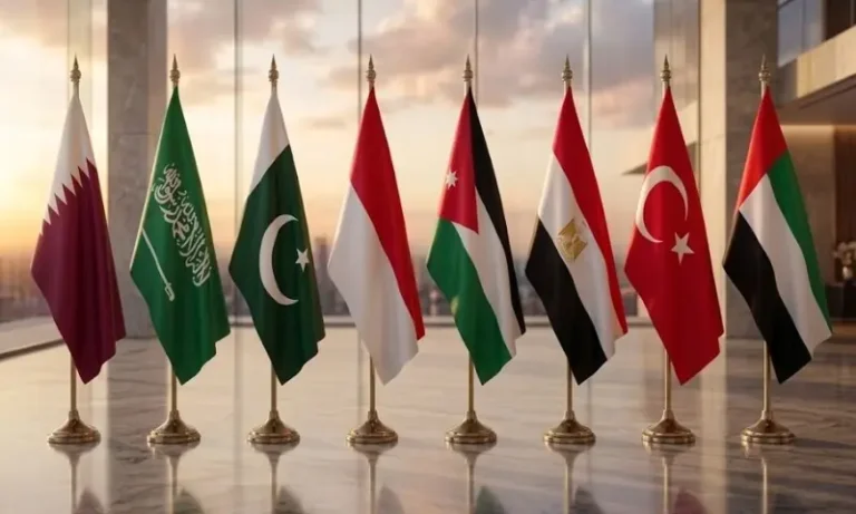 1623280غزہ امن منصوبے پر عملدرآمد میں رکاوٹ، 8 مسلم ممالک کی اسرائیل پر کڑی تنقید8f6f0bf1