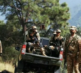 پنجگور: سیکیورٹی فورسز کا انٹیلی جنس بیسڈ آپریشن، 5 دہشتگرد مارے گئے