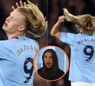 ارلنگ ہالینڈ نے بدل لیا حلیہ، نیا ہیئر اسٹائل توجہ کا مرکز بن گیا