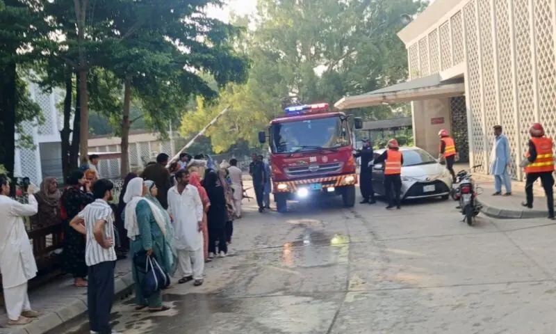 پمز اسپتال میں آتشزدگی، سی ڈی اے رپورٹ میں حفاظتی انتظامات ناکافی قرار