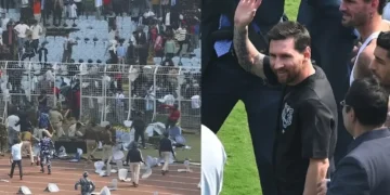 میسی کے متنازع کولکتہ ایونٹ پر 33 ہزار شائقین کو ٹکٹ ریفنڈ دینے کا اعلان 34 میسی کے متنازع کولکتہ ایونٹ پر 33 ہزار شائقین کو ٹکٹ ریفنڈ دینے کا اعلان