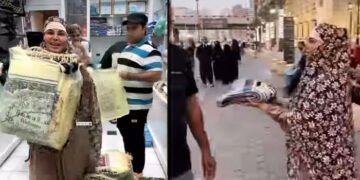 راکھی ساونت کی عمرے کے بعد مکہ میں جائے نماز تقسیم کرنے کی ویڈیو وائرل 26 راکھی ساونت کی عمرے کے بعد مکہ میں جائے نماز تقسیم کرنے کی ویڈیو وائرل