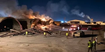 امریکی حملوں کے بعد ایران کا جوابی وار، اردن میں امریکی اڈہ میزائل حملوں کی زد میں 40 امریکی حملوں کے بعد ایران کا جوابی وار، اردن میں امریکی اڈہ میزائل حملوں کی زد میں