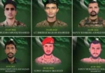 ہنگو: سیکیورٹی فورسز کی کارروائی، 6 اہلکار شہید، 8 دہشت گرد ہلاک