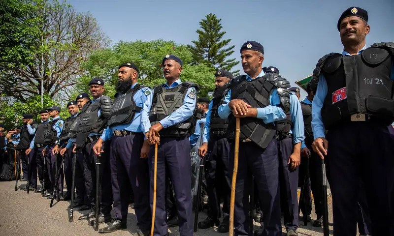 اسلام آباد میں 27 ستمبر کے ممکنہ احتجاج کے لیے سیکیورٹی سخت، اضافی نفری طلب