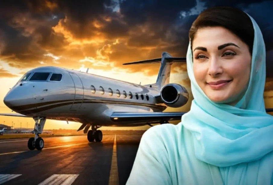 یہ طیارہ میرا نہیں، پنجاب حکومت کا ہے‘، مریم نواز 1 یہ طیارہ میرا نہیں، پنجاب حکومت کا ہے‘، مریم نواز