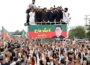 پی ٹی آئی لانگ مارچ کا ساتواں روز، قافلہ آج مردان پہنچے گا