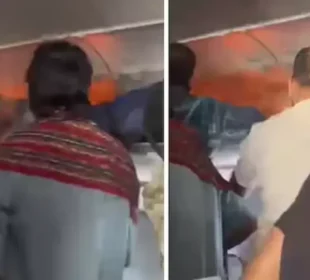 بھارتی طیارے میں پاور بینک میں آگ لگنے سے ہنگامی لینڈنگ
