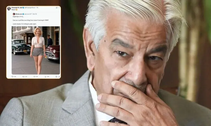 خواجہ آصف کی سوشل میڈیا پوسٹ پر تنقید، صارفین نے پیشہ ورانہ رویے پر سوالات اٹھا دیے