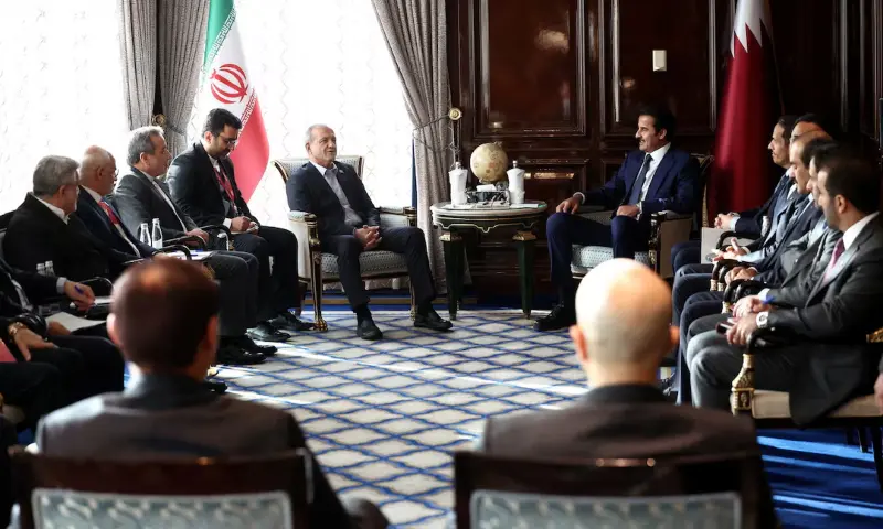 امریکا ایران مذاکرات میں تیزی، قطر کا وفد ایک بار پھر تہران پہنچ گیا
